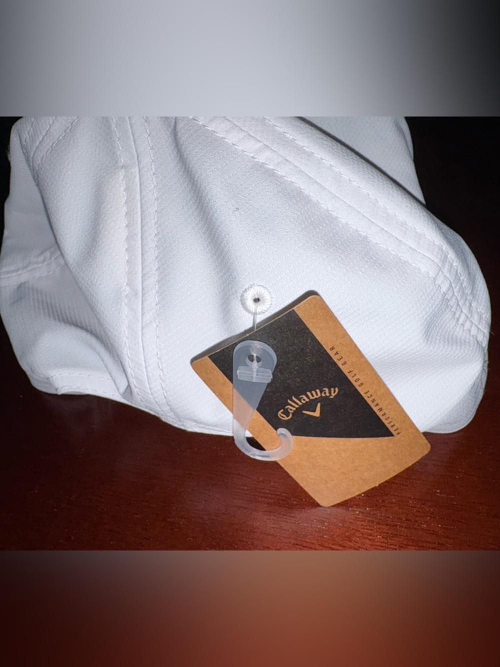 NWT Callaway-Rutherford FLEXFIT SnapBack Hat w/ Private Club Tournament Branding - Picture 3 of 4